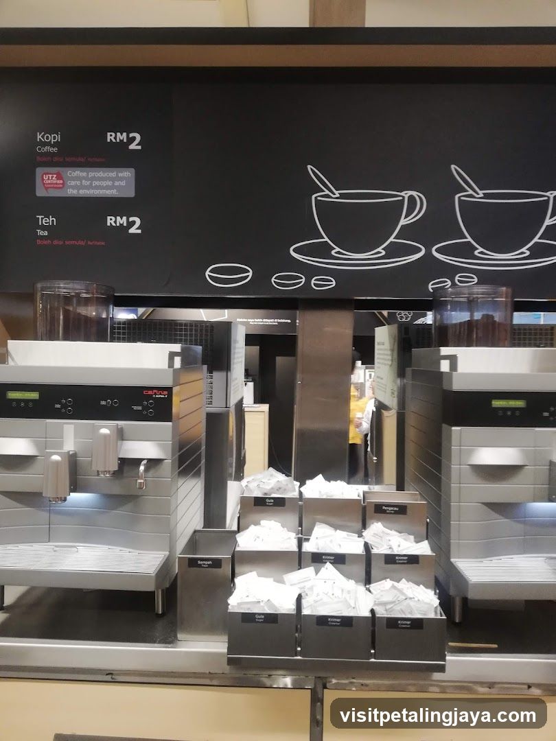 Coffee and Tea Station