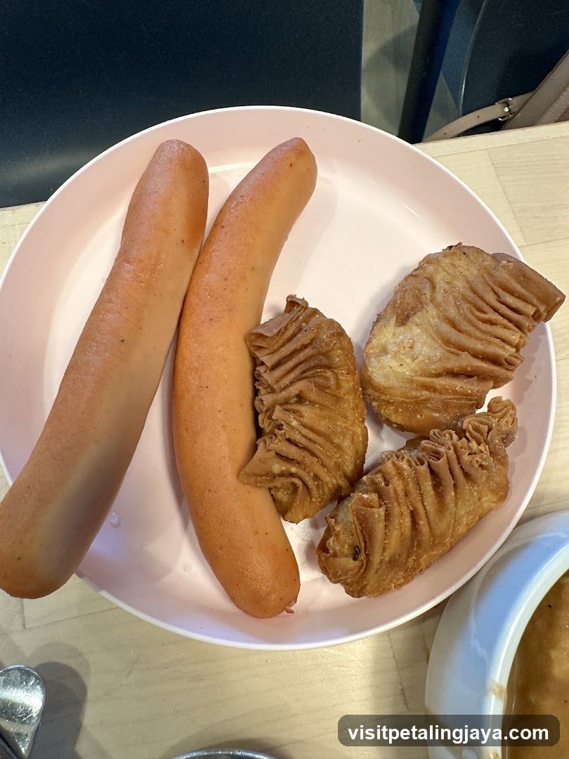 Sausages and Fried Dough