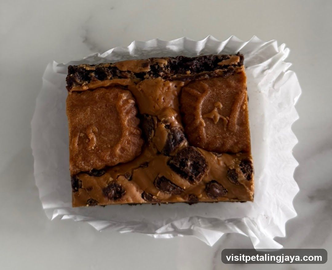 Caramel and Chocolate Brownie