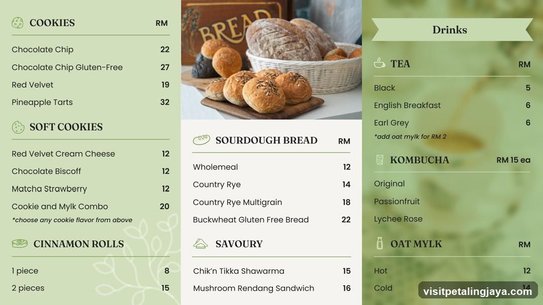 Bakery Menu