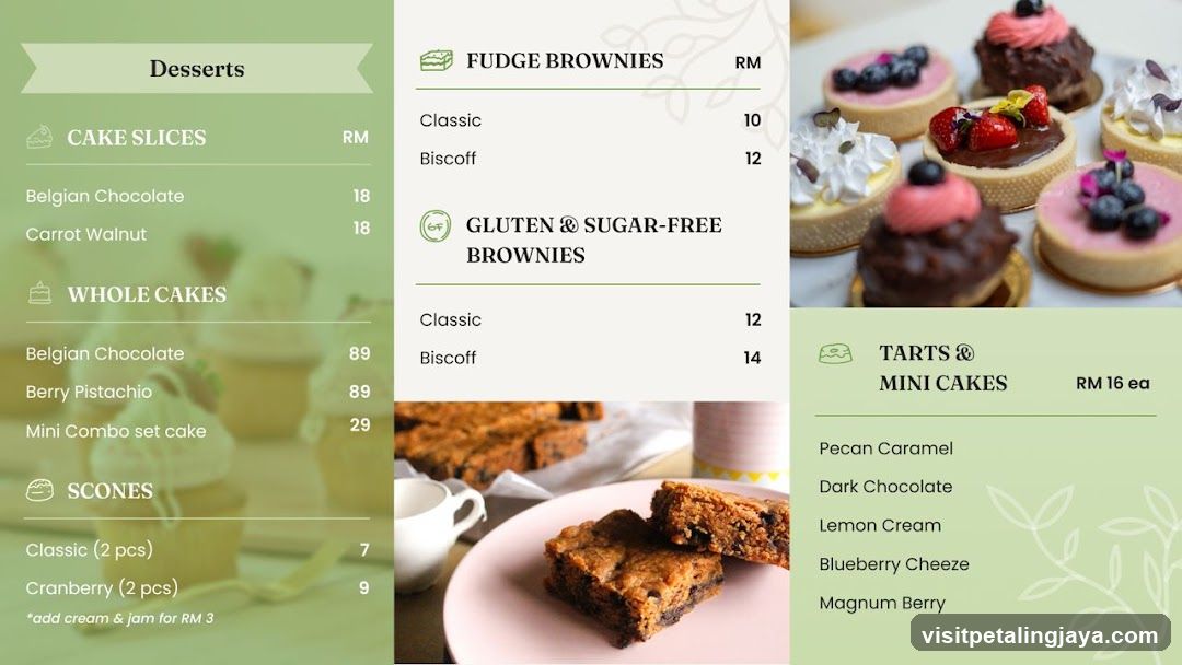 Desserts Menu