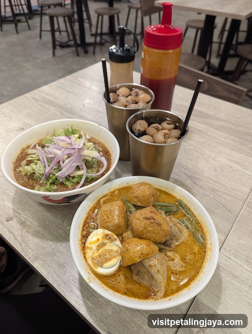 Ramen and Curry Noodle Meal