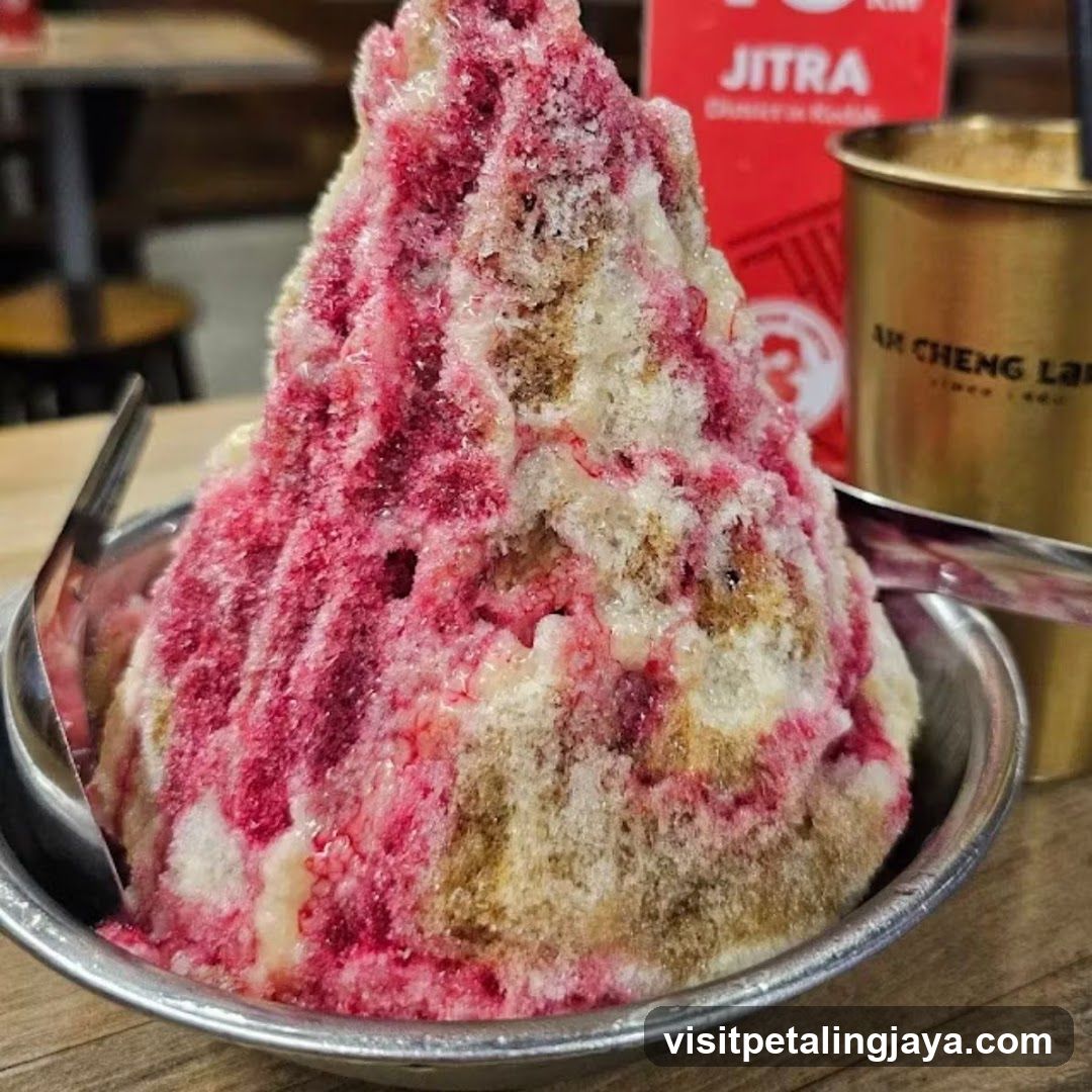Bing Dried Ice Dessert