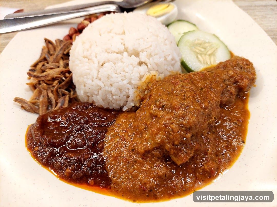 Nasi Lemak Plate