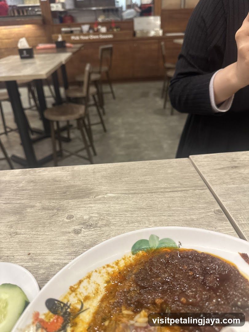 Dining Interior with Food