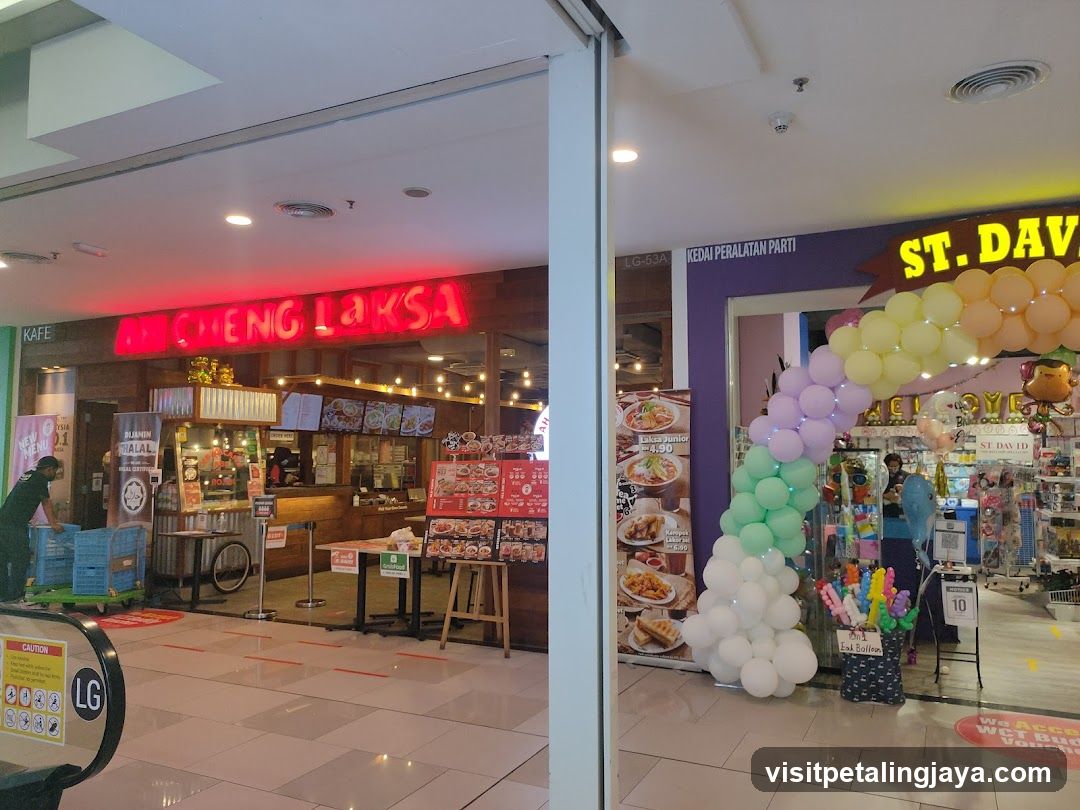Shopping Mall Interior View
