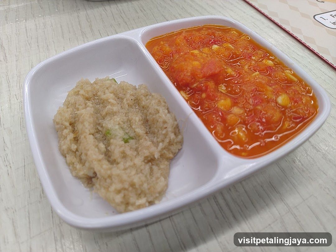 Tomato and Corn Soup with Rice