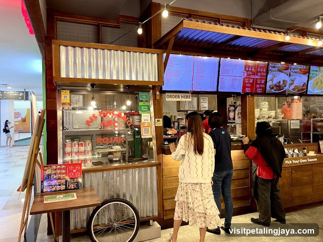 Food Stall Interior View