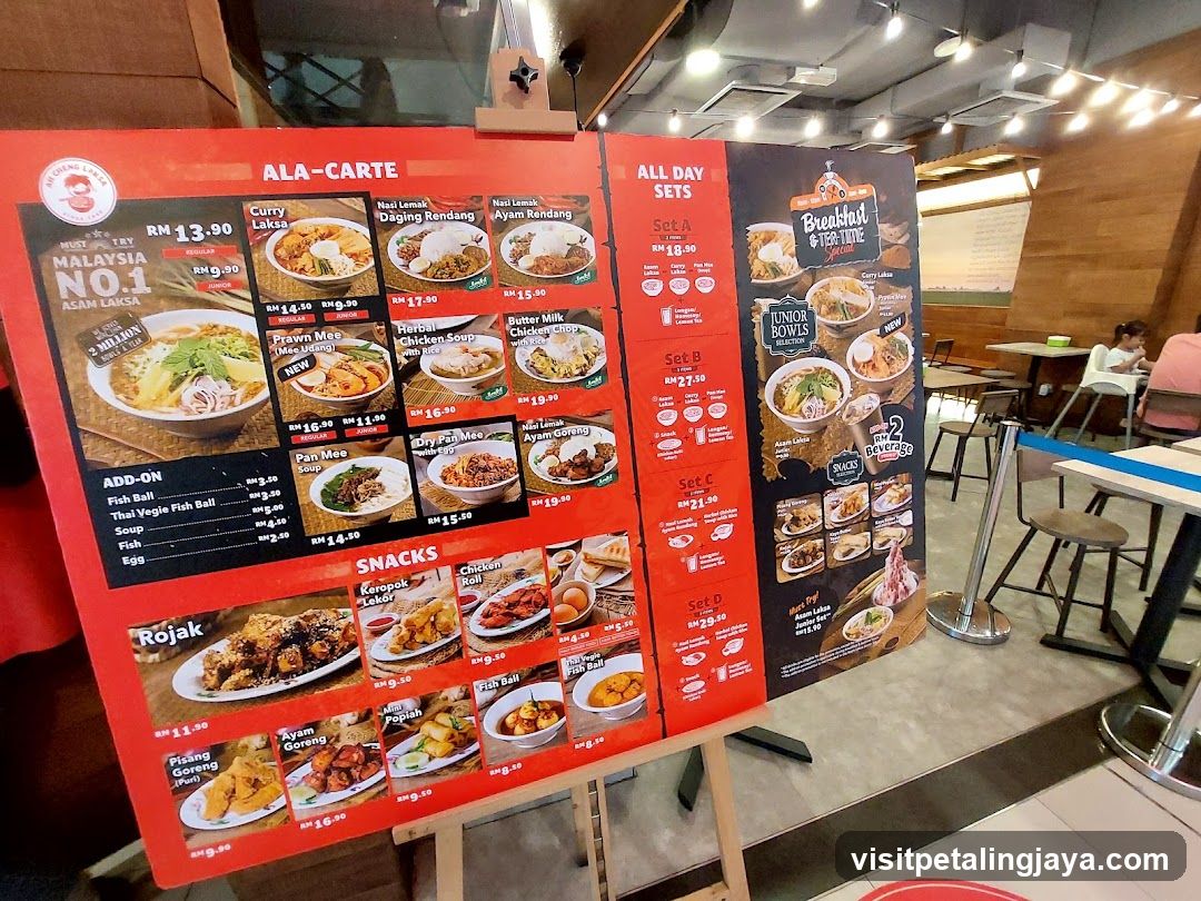 Restaurant Menu Board