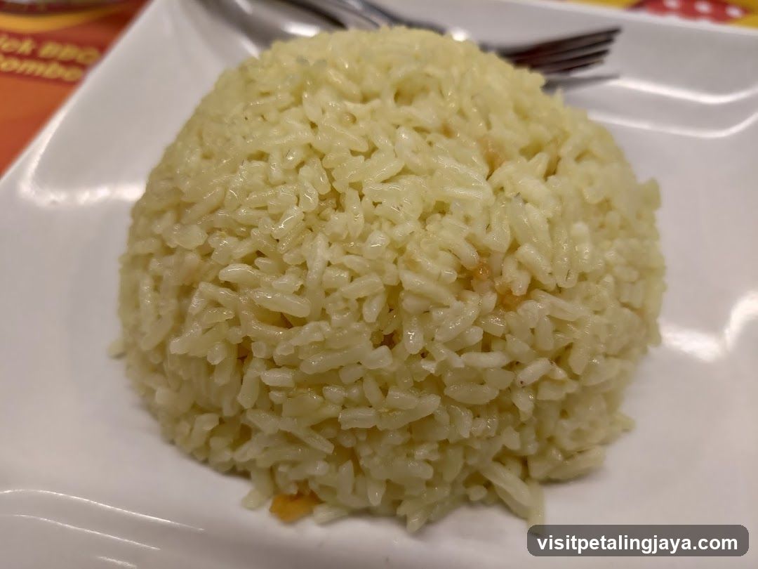 Served Rice Dish