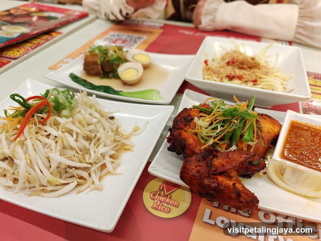 Food Spread at Restaurant