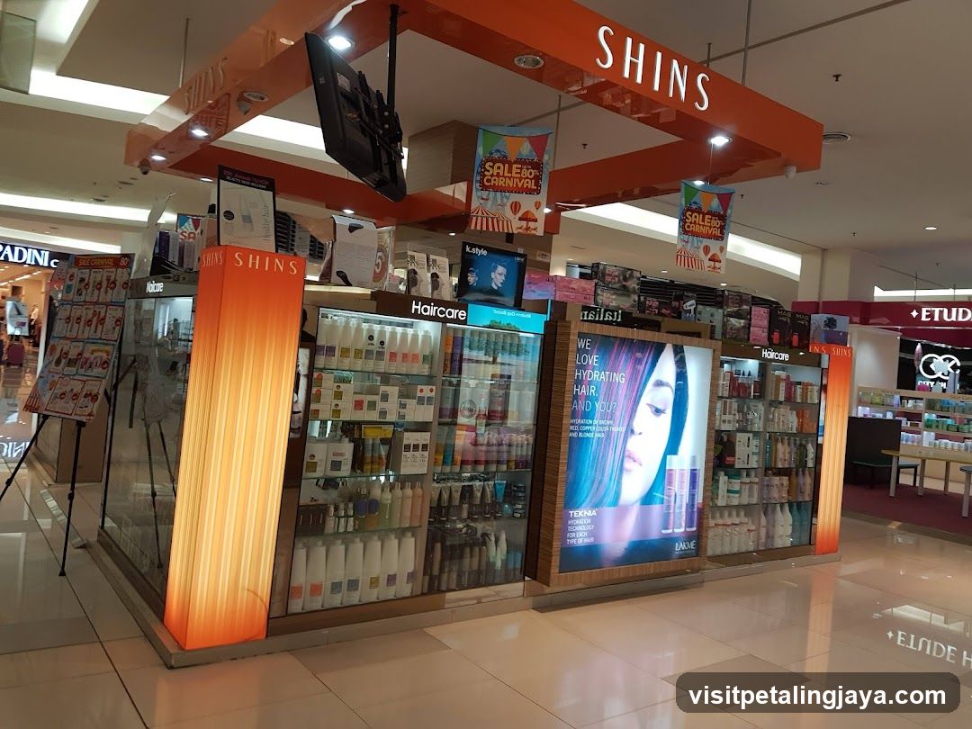 Shins Haircare Store Interior