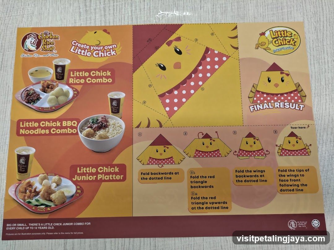 Little Chick Rice and Noodle Shop Menu