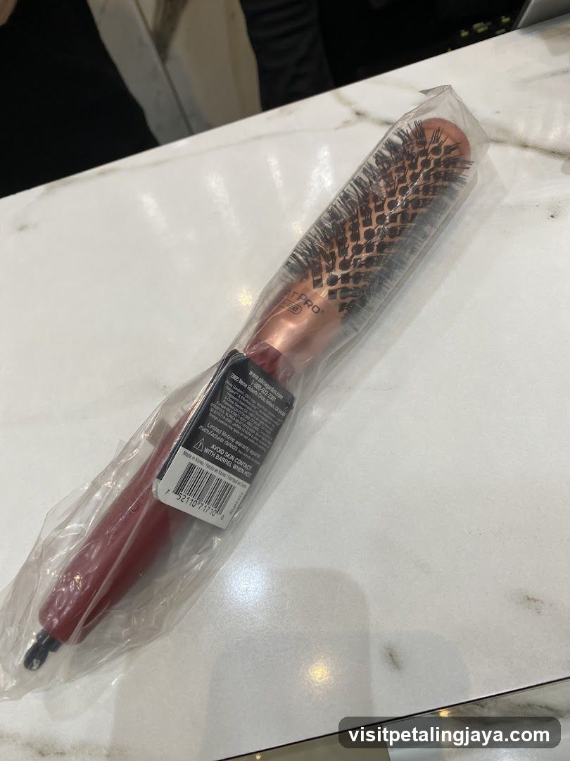 Hairbrush in Packaging
