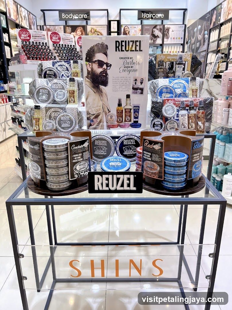 Reuzel Haircare Display