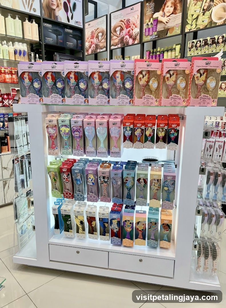 Hairbrush Display