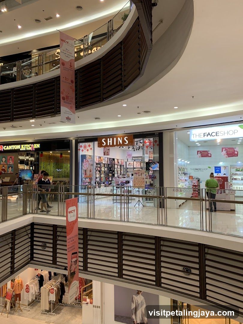 Shopping Mall Interior View