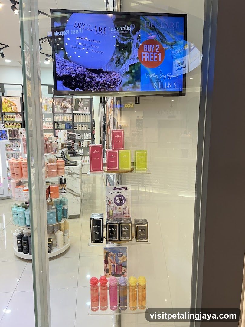 Beauty Store Display Window