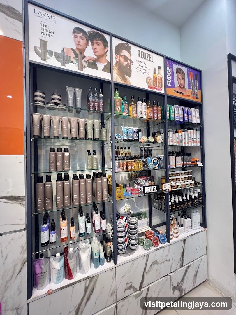 Hair Product Display Shelf