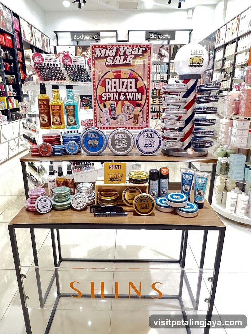 Reuzel Hair Care Display