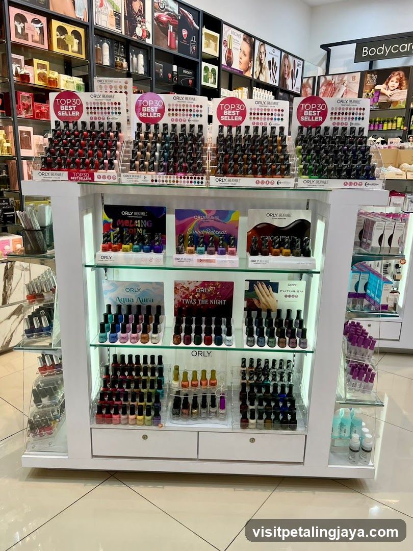 Orly Nail Polish Display