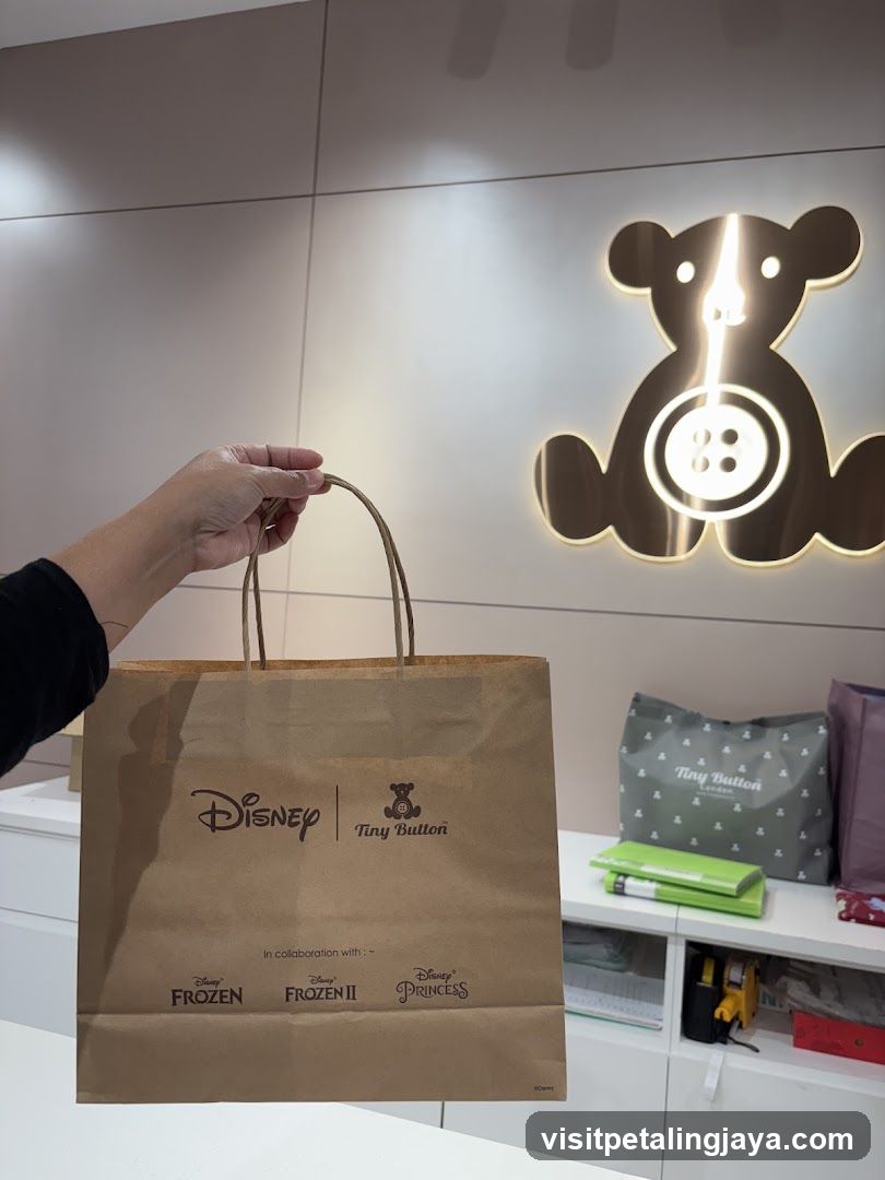 Disney x Tiny Button Shopping Bag