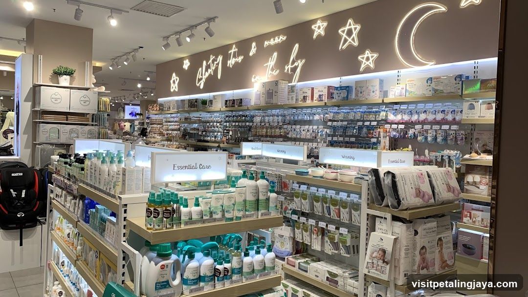 Baby Care Store Interior