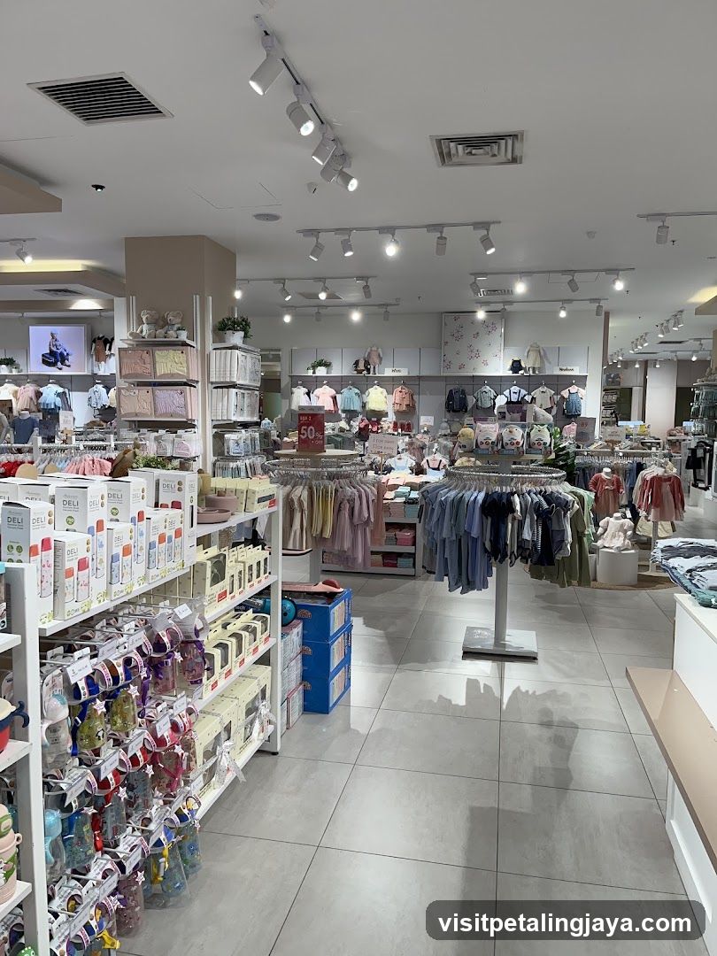 Baby Clothing Store Interior