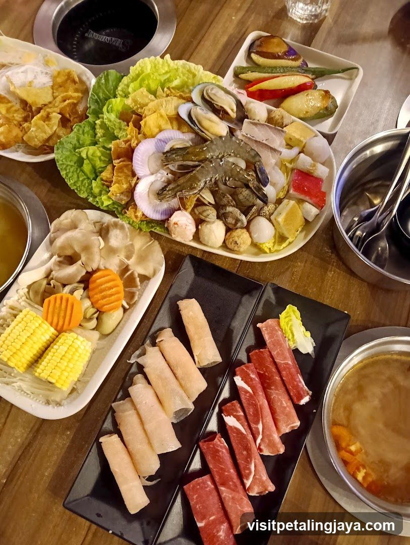 Hot Pot Meal Spread