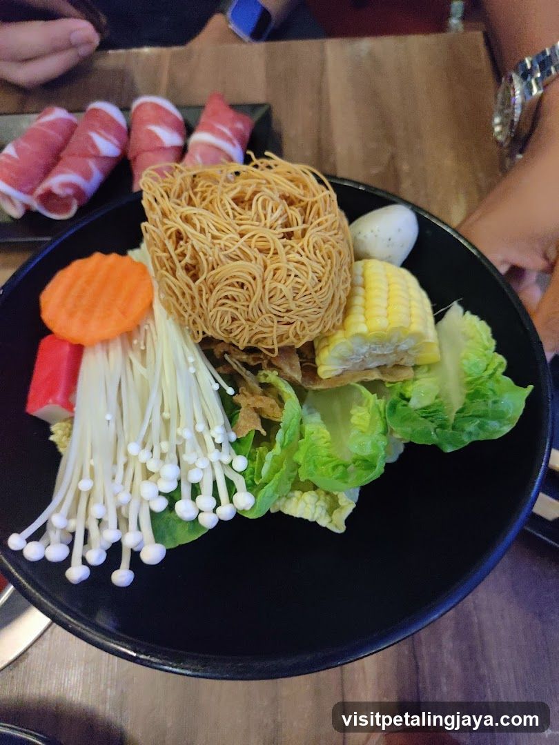 Hot Pot Ingredients Plate