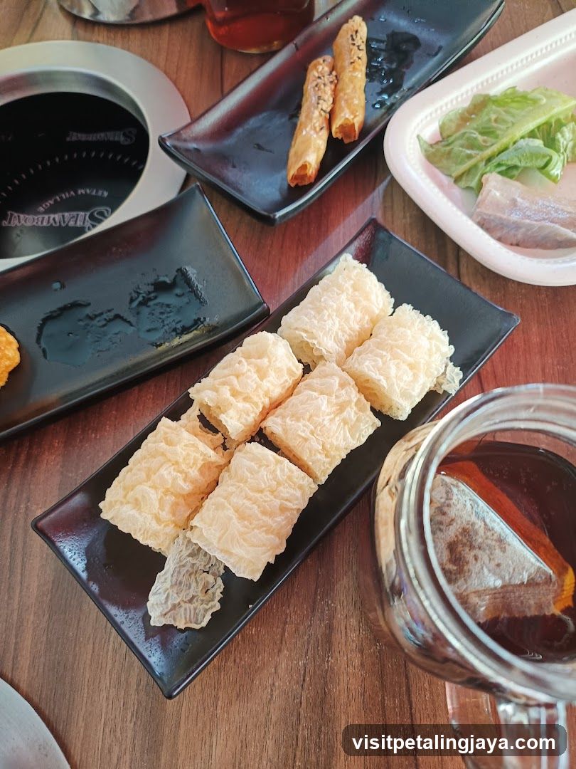Food Table Setting