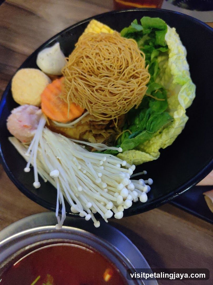 Hot Pot Ingredients Bowl