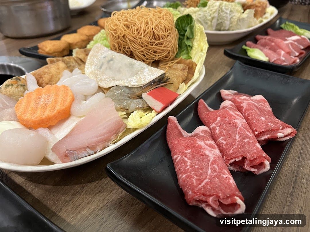 Hot Pot Ingredients Spread