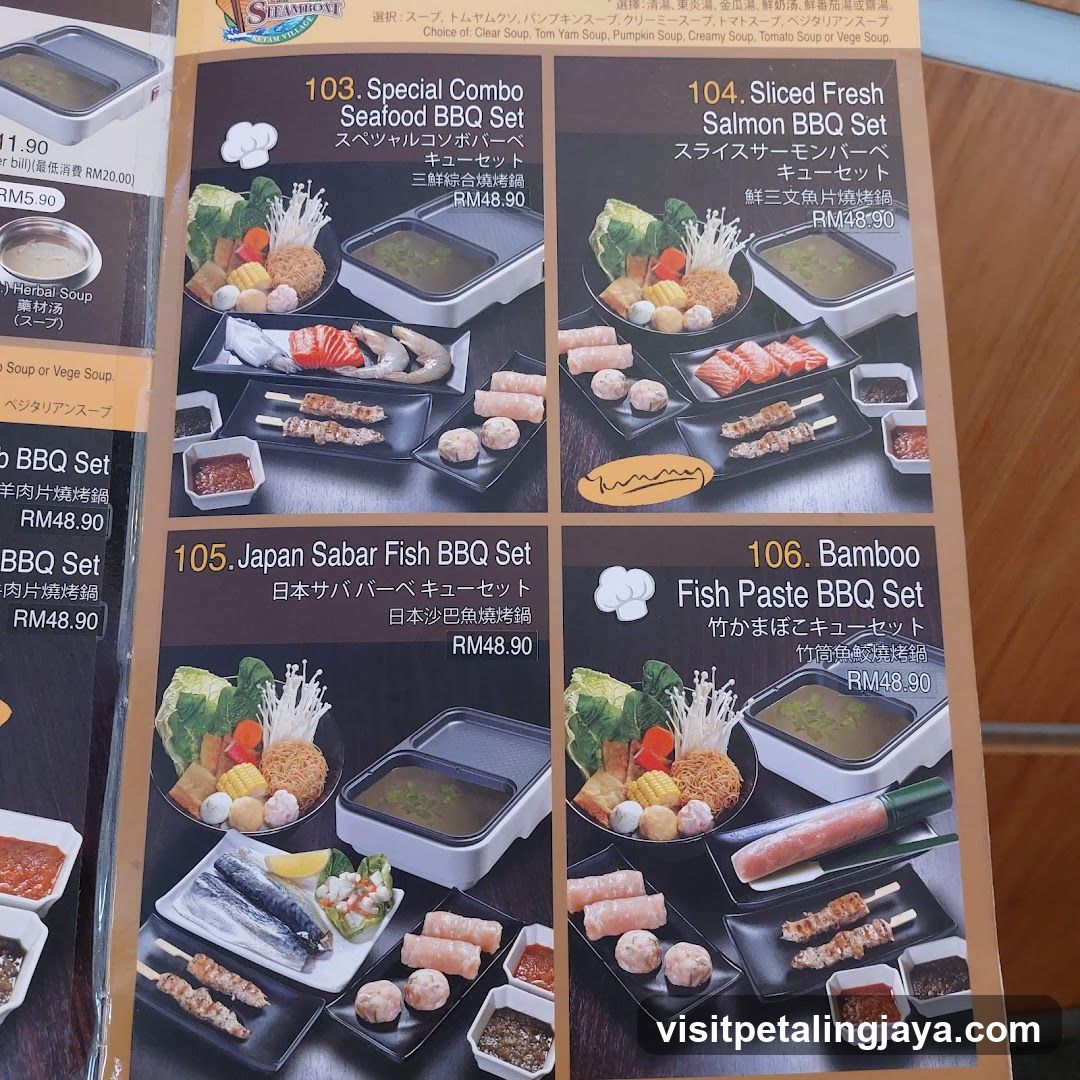 BBQ Set Menu