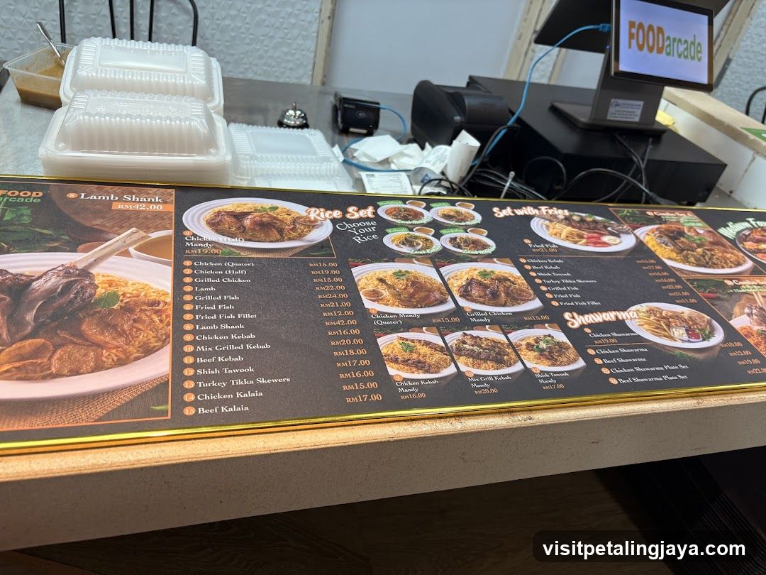 Restaurant Menu Board