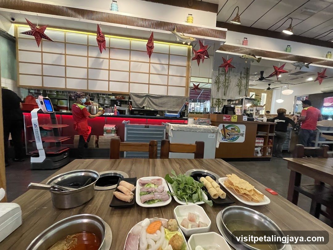 Hot Pot Restaurant Interior