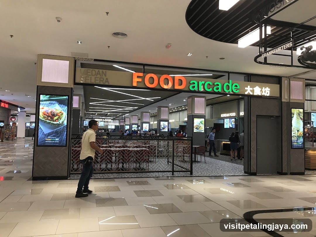 Food Arcade Interior View