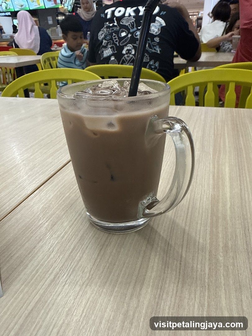 Iced Coffee in Glass Mug