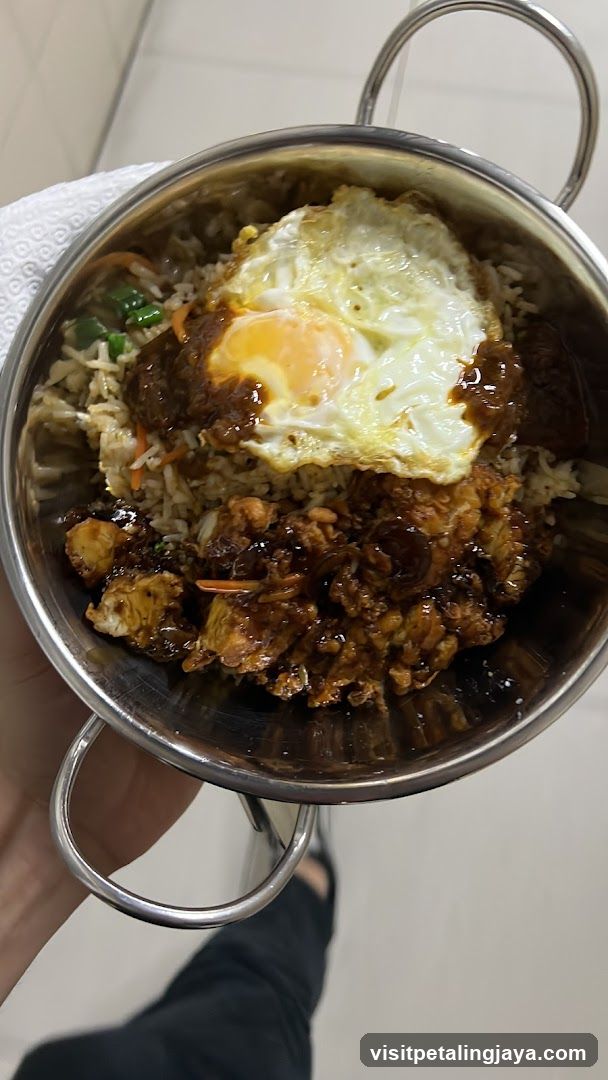 Fried Rice Bowl with Egg and Sauce
