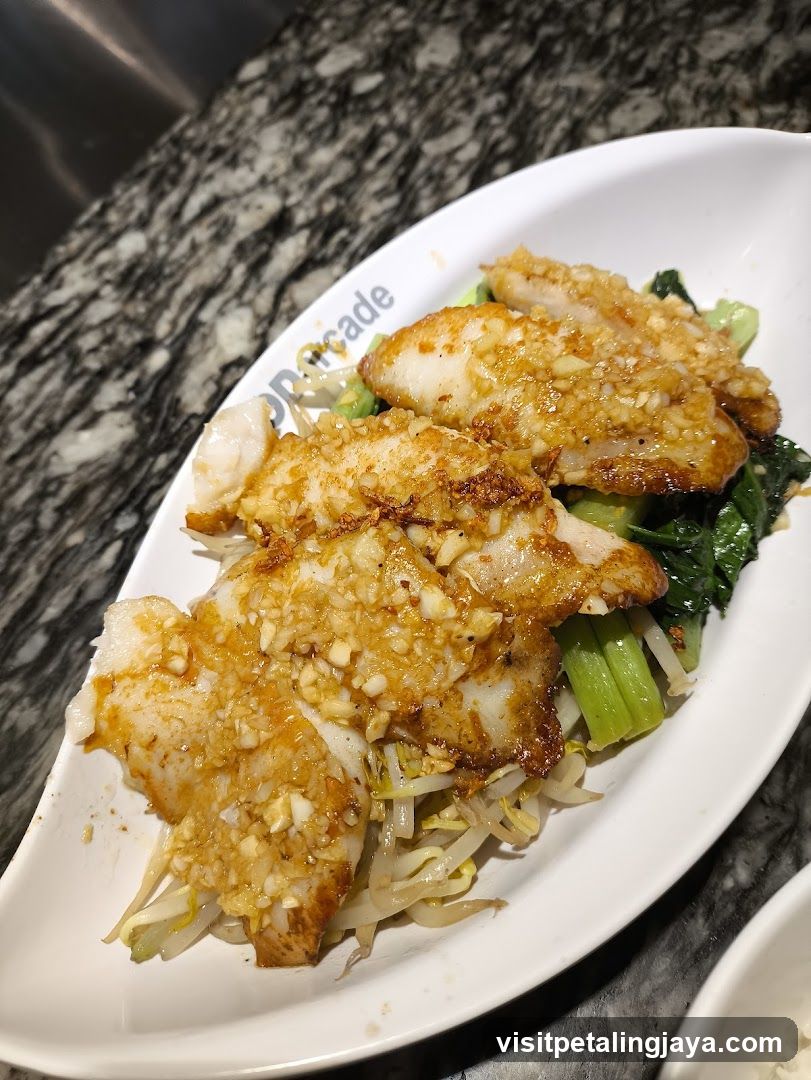 Garlic Fish with Vegetables