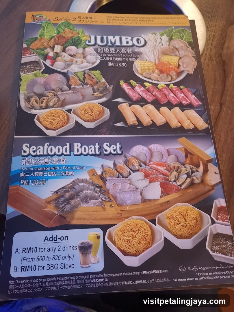 Food Menu Display