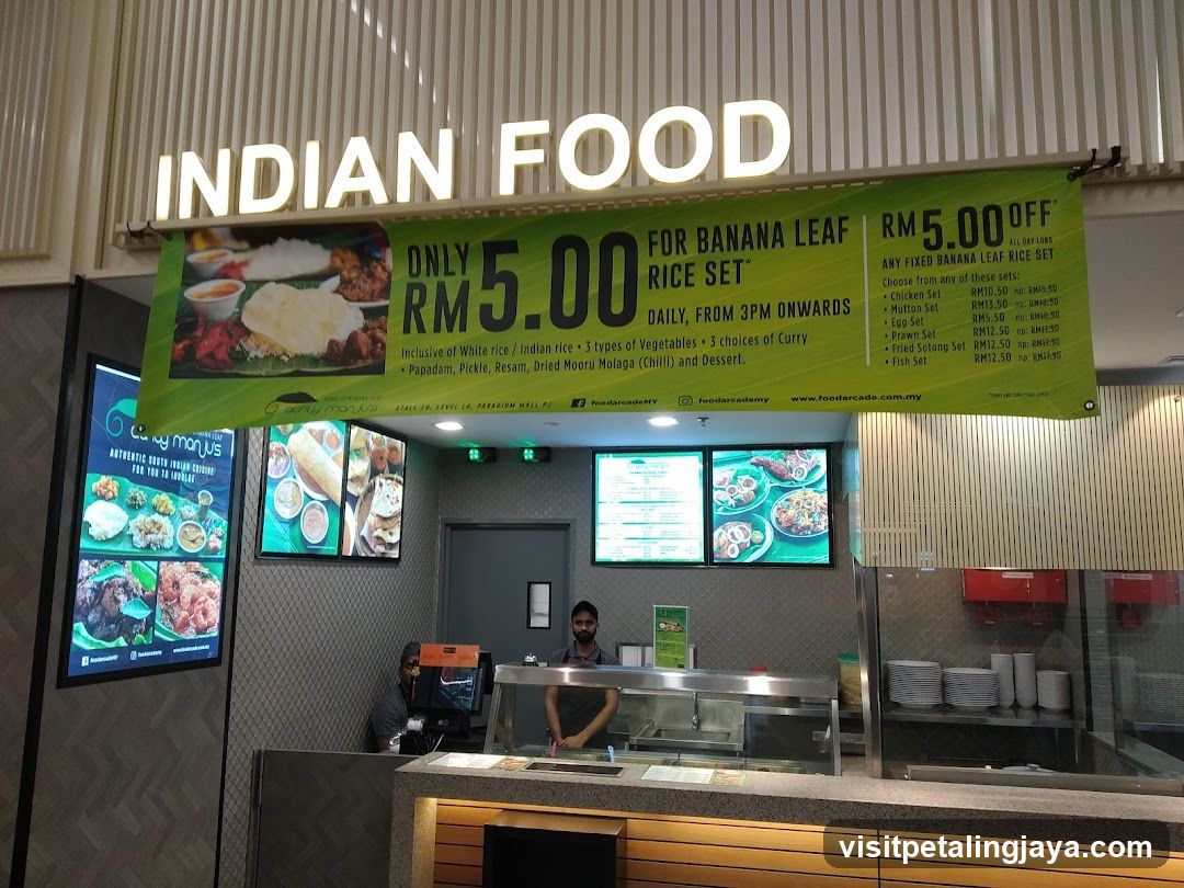 Indian Food Counter Interior