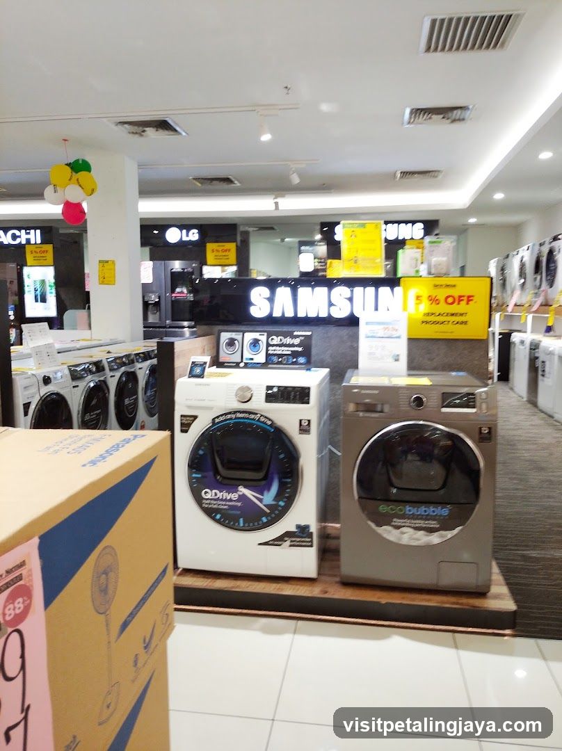 Appliance Store Interior Display