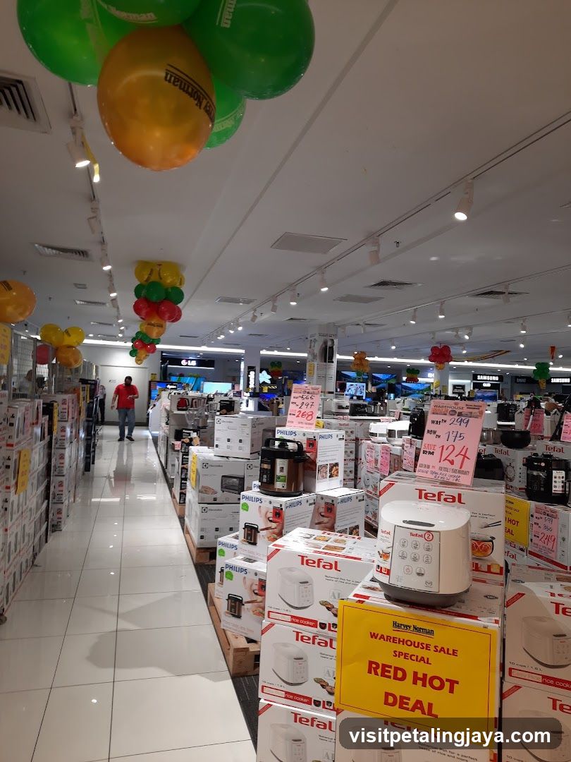 Electronics Store Interior
