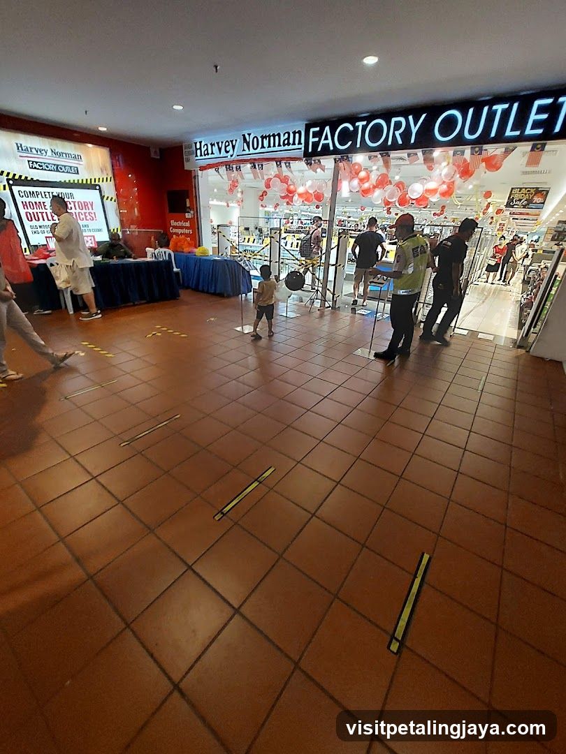 Harvey Norman Factory Outlet Interior