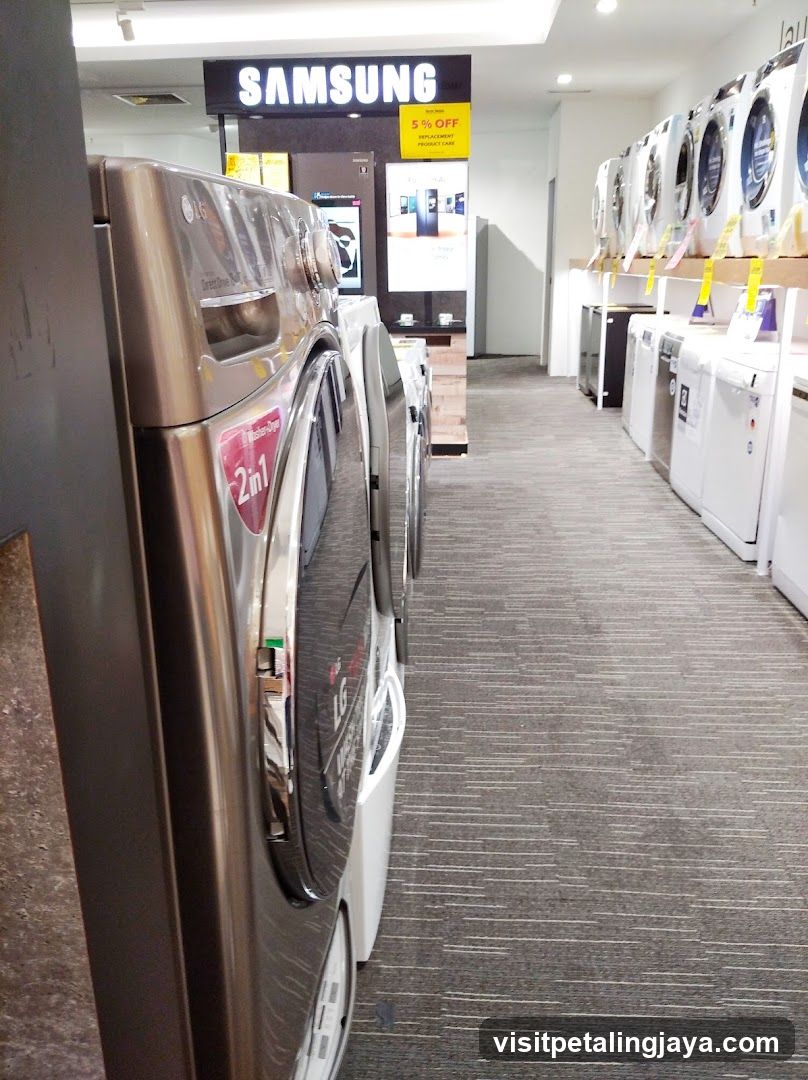 Samsung Appliance Store Interior