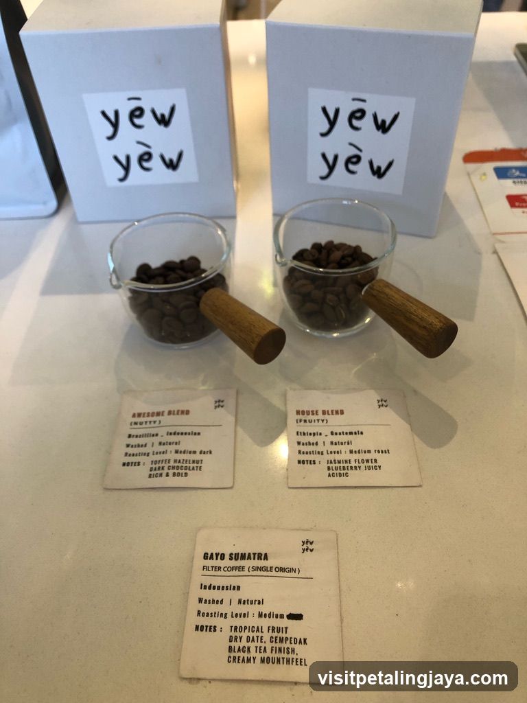 Coffee Beans Display