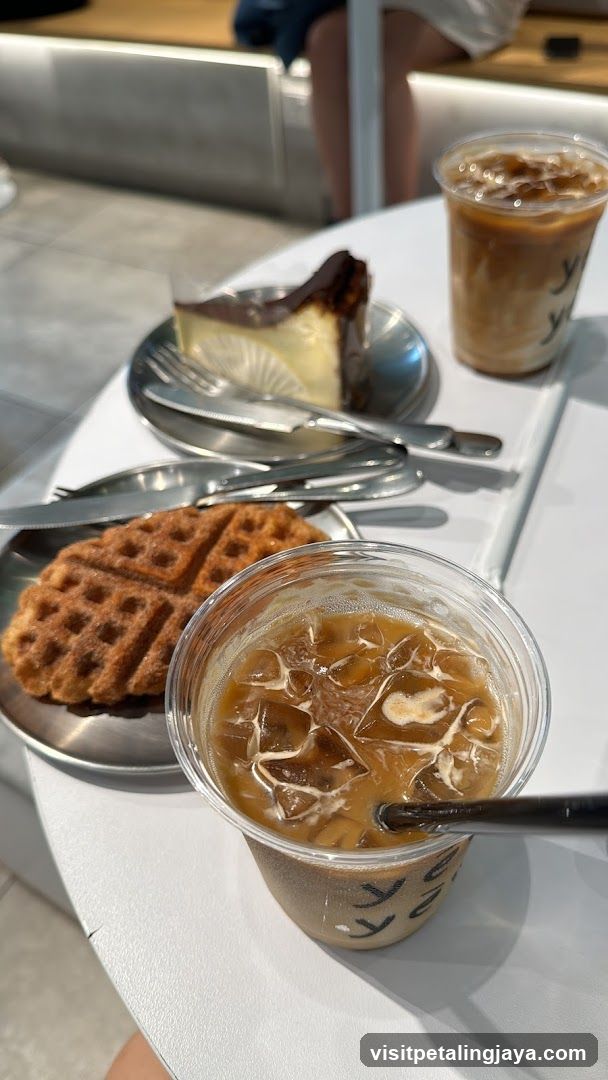 Coffee and Dessert Spread