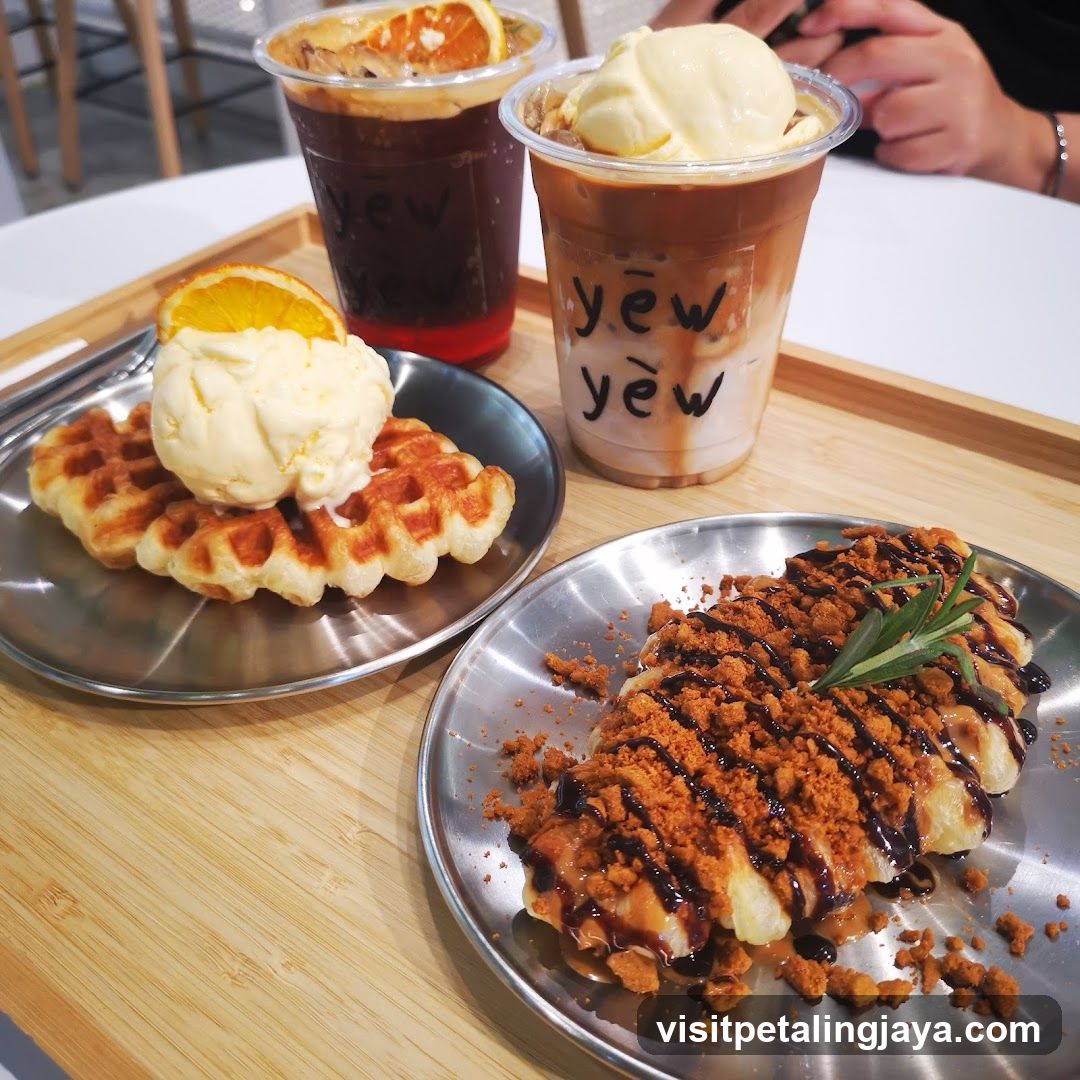Waffle and Coffee Spread