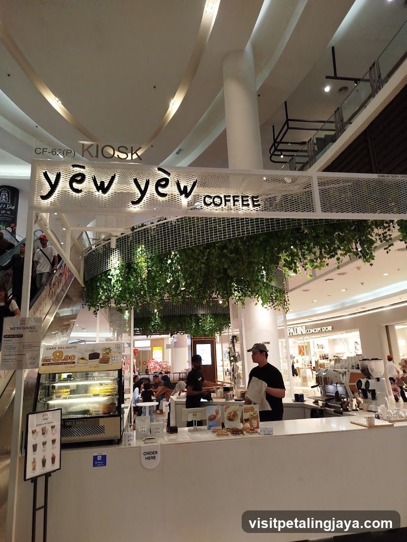 yew yew coffee kiosk